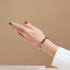 Marsrot | 925er Sterlingsilber | Galaxy Glass Statement Armband